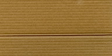 Close-up of corrugated cardboard flutes