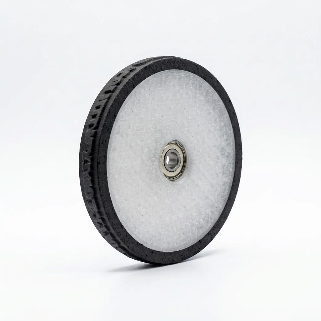 Interchangeable 15mm engraved logo roll with a 30cm repeat for the Rolly XL logo roller stamp handle