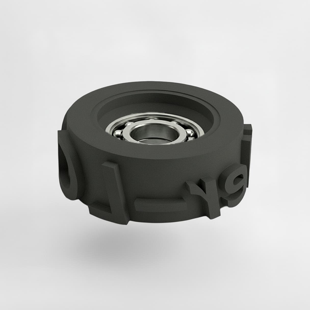 15mm engraved roll that snaps into the Rolly M logo roller stamp handle